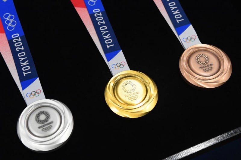 Сверхтехнологичная Олимпиада-2020: медали впервые сделаны полностью из вторсырья